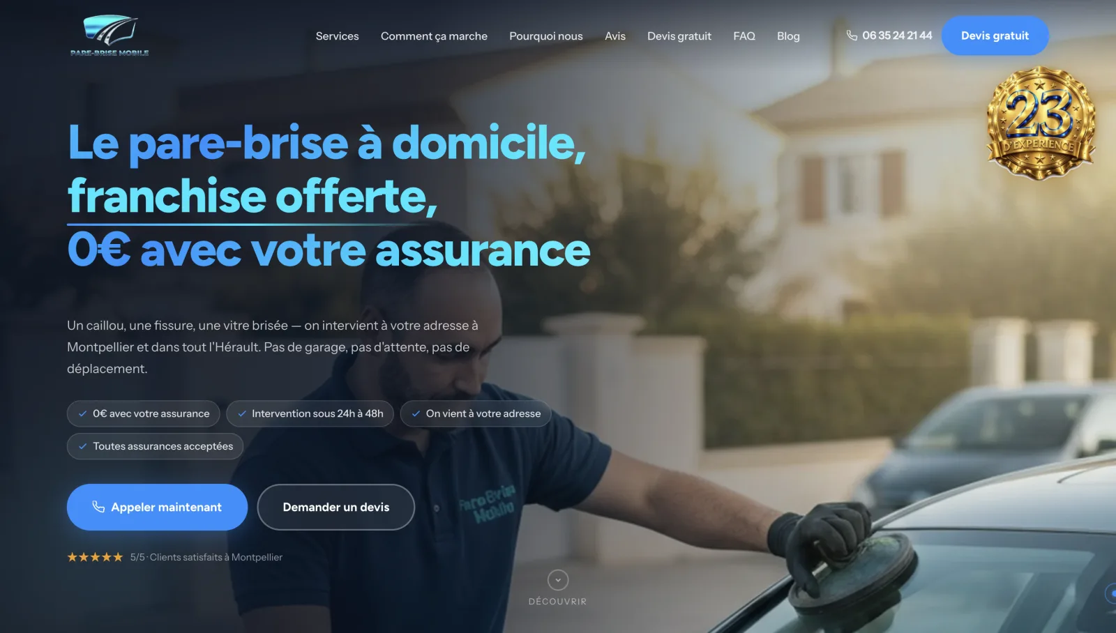 Pare-Brise Mobile